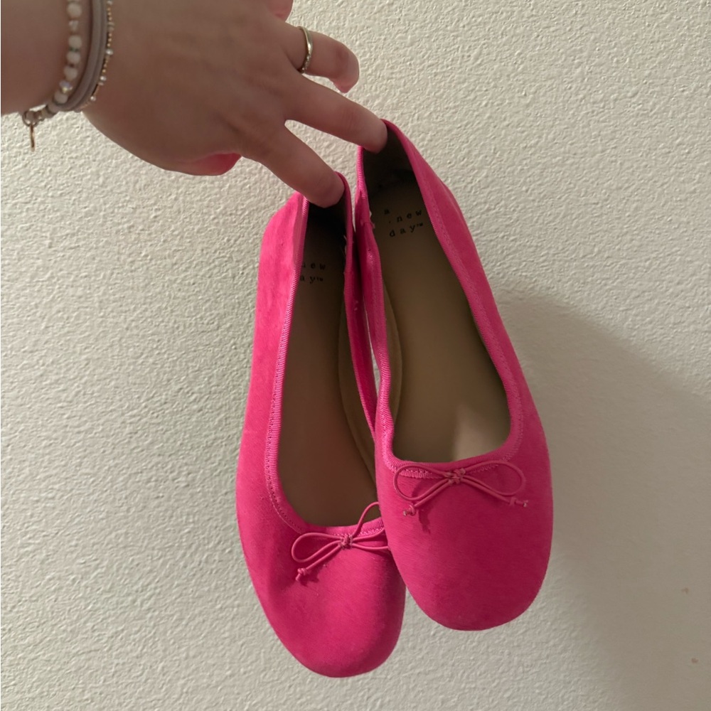 Pink Ballet Flats